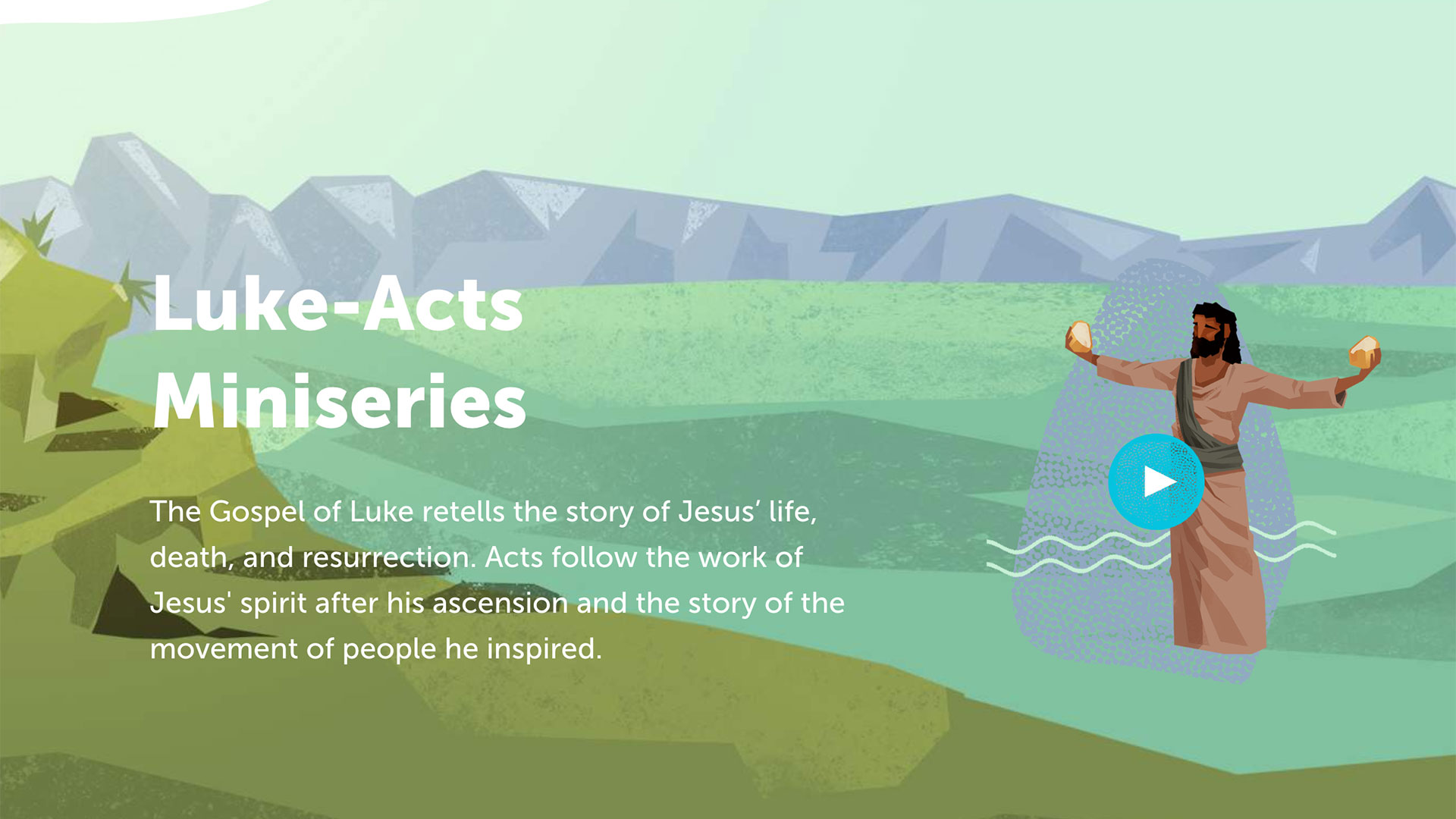 The Luke-Acts Miniseries, videos from The Bible Project